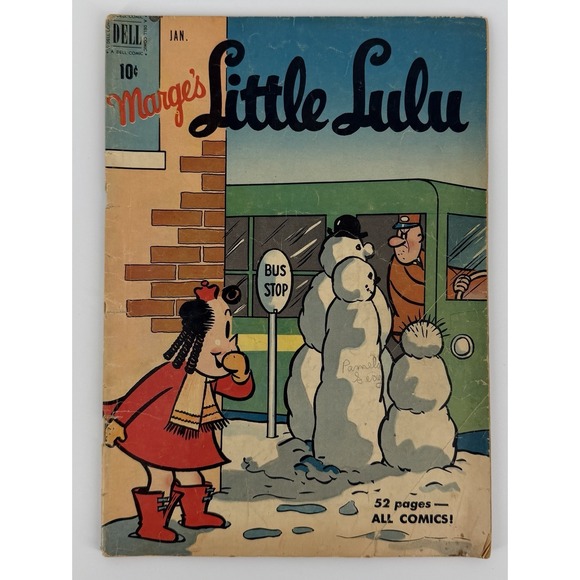 Other - Dell Comics Marge's Little Lulu #31 1951 Golden Age Cry Baby Little Lulu Tubby